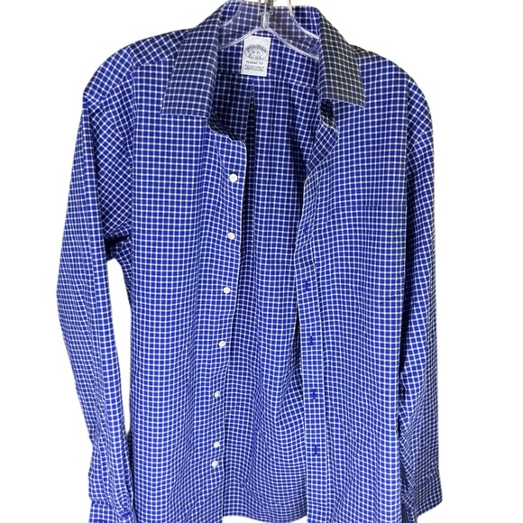 Brooks Brothers Other - Brooks Brothers Navy Checkered Men's Shirt